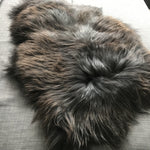 X-Large Icelandic Natural Black Brown Espresso Eco Sheepskin Rug