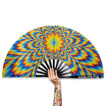 XL Festival Handheld Fan - Silky Tripping Fan ONLY