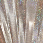 XL Foldable Handheld Fan - Galaxy Range, Jupiter Holographic Metallic Champagne