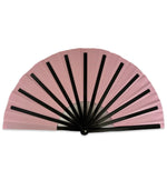 XL Foldable Handheld Fan - Galaxy Range, Orion Holographic Metallic Pink