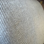 XL Super Soft Grey-Brown Herringbone Cashmere Throw | 125 cm x 250 cm