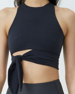 Yaz Black Workout Top | Studio Ehr