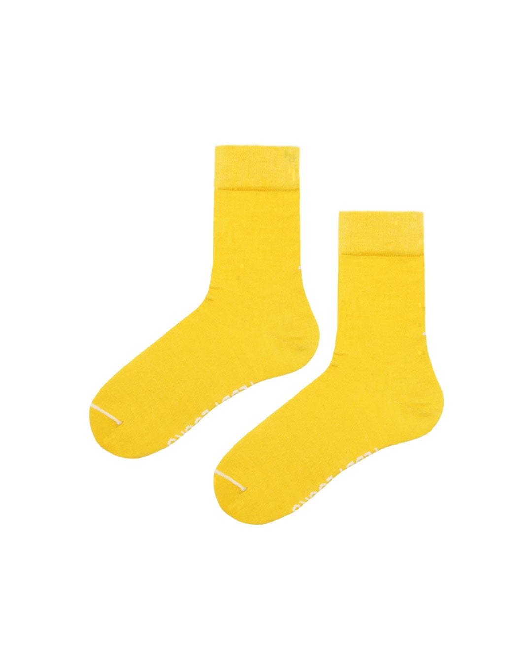 Yellow Everyday Crew Socks