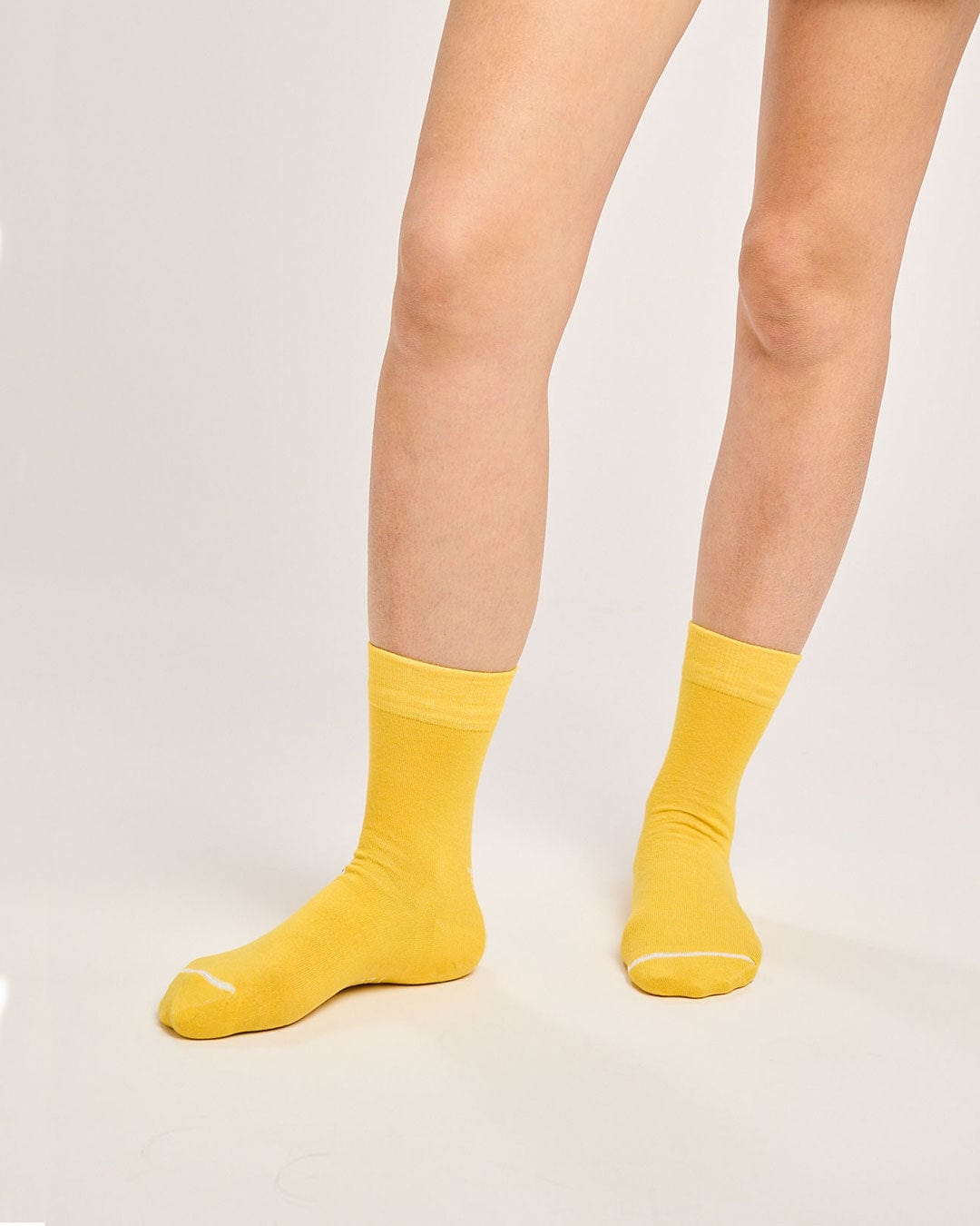 Yellow Everyday Crew Socks