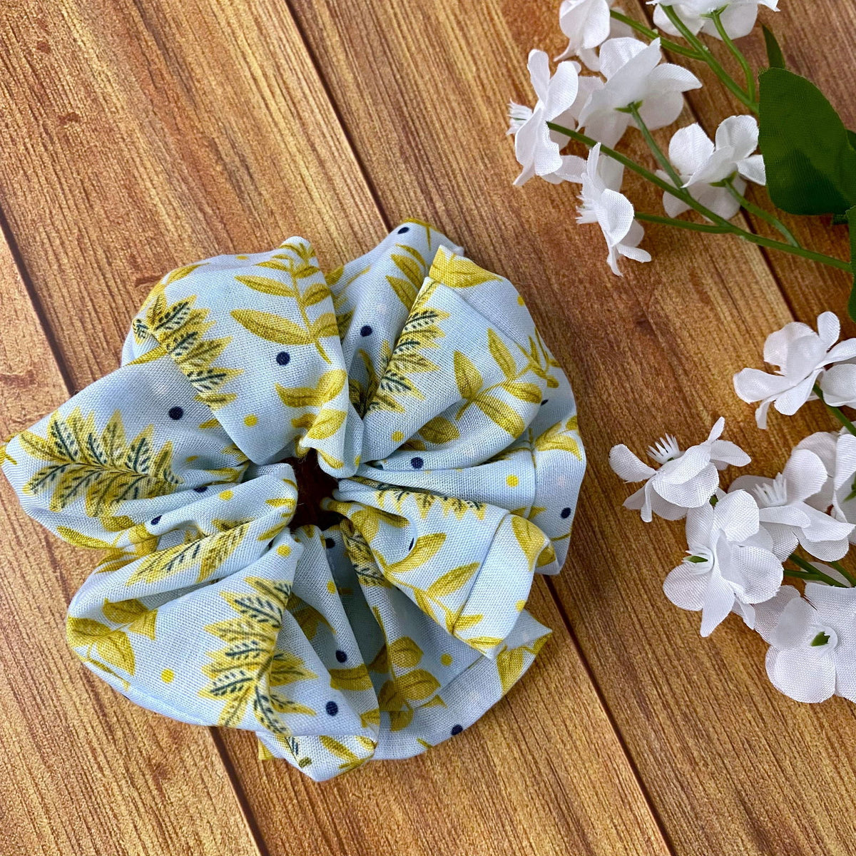 Yellow Foliage Cute Hair Things Giftset