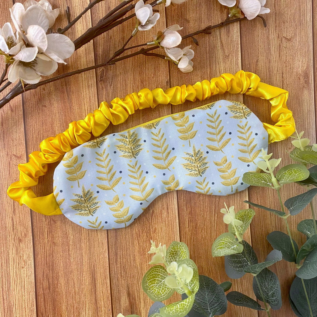Yellow Foliage Sleepmask