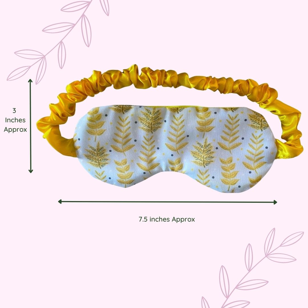 Yellow Foliage Sleepmask