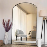 Yōko- Black Metal Gentle Arch Mirror - 200cm x 120cm