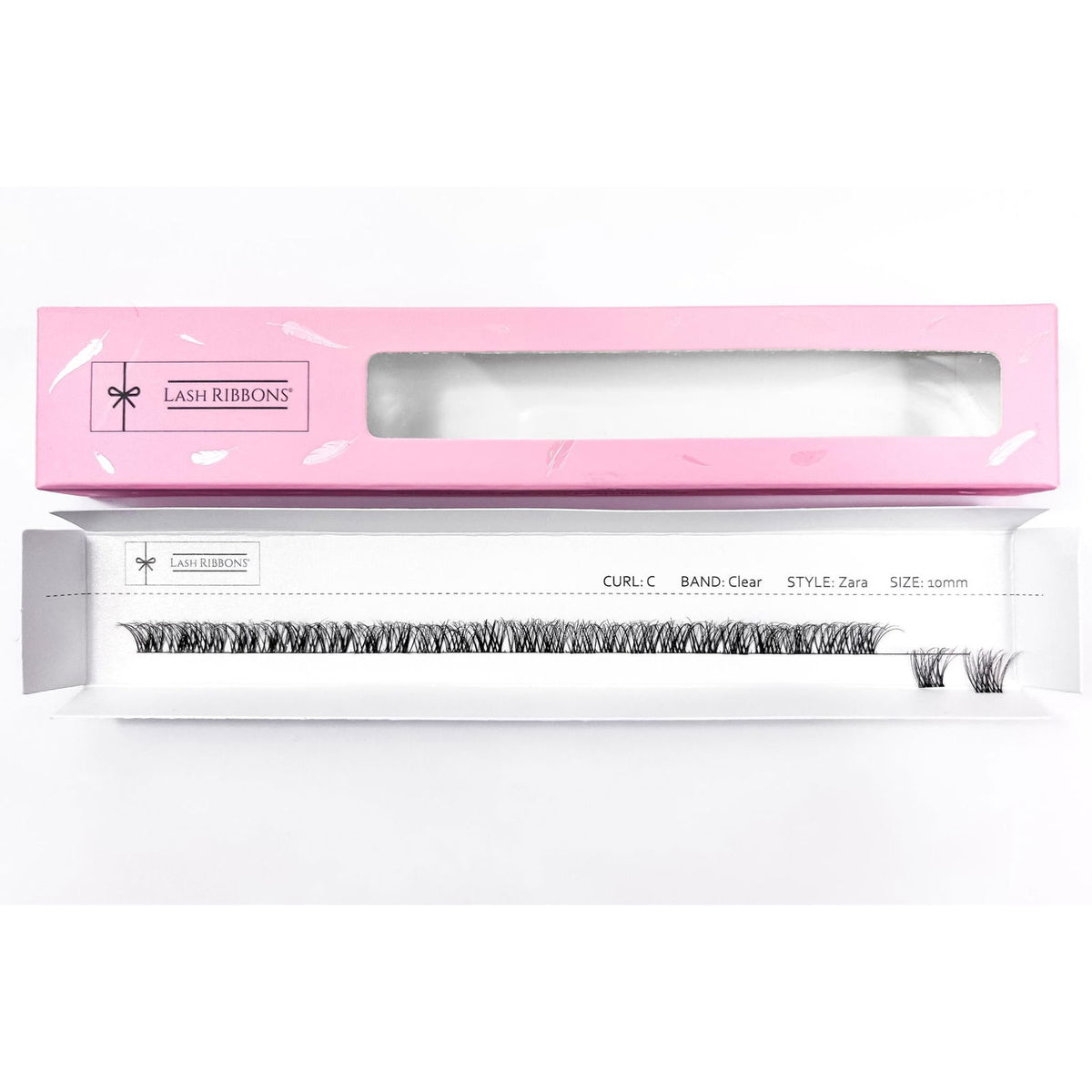 Zara - Weightless 'C' Curl Pre-Cut Lash Ribbons® 10mm