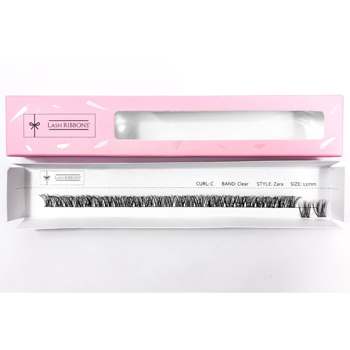 Zara - Weightless 'C' Curl Pre-Cut Lash Ribbons® 12mm