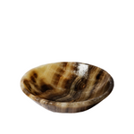 Zebra Onxy Crystal Bowl