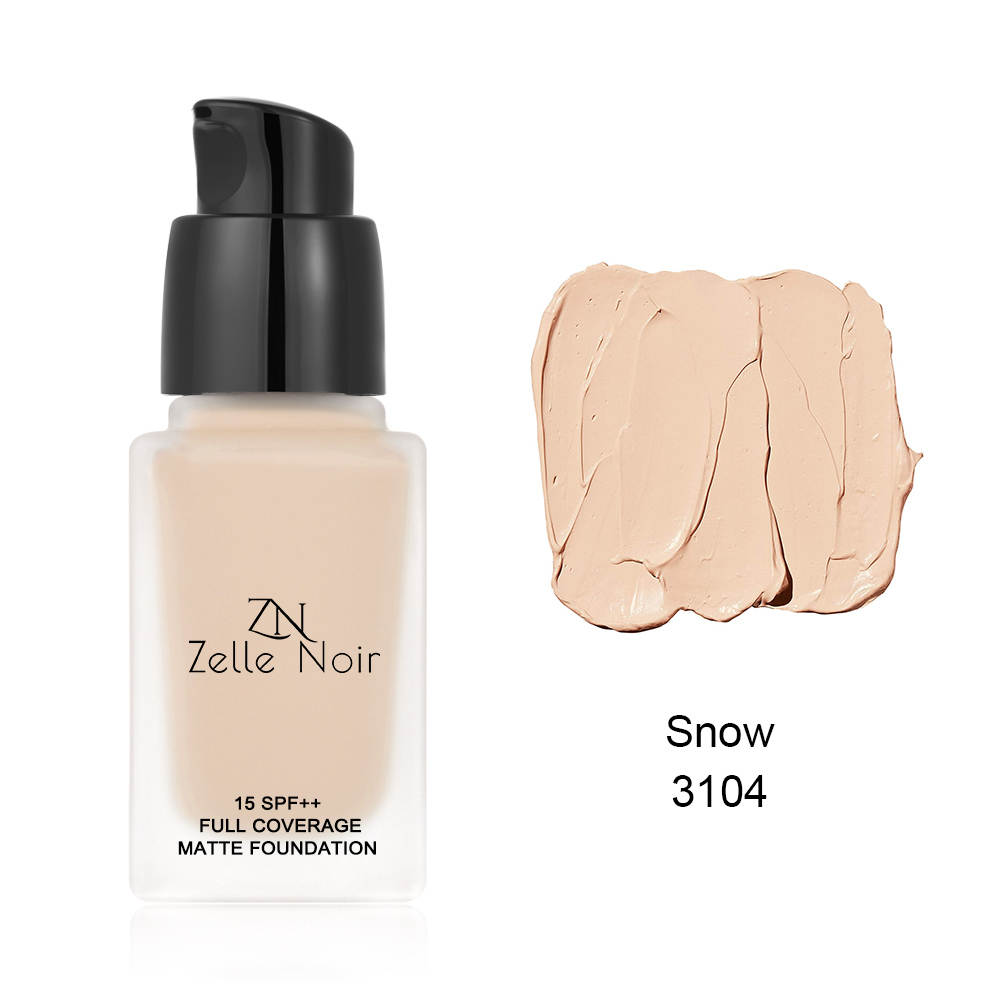 Zelle Noir Matte Liquid Foundation