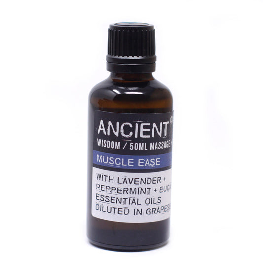 Muscle Ease Massage Oil - 50ml - ScentiMelti Wax Melts