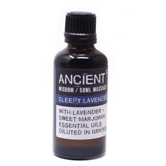 Sleepy Lavender Massage Oil - 50ml - ScentiMelti Wax Melts