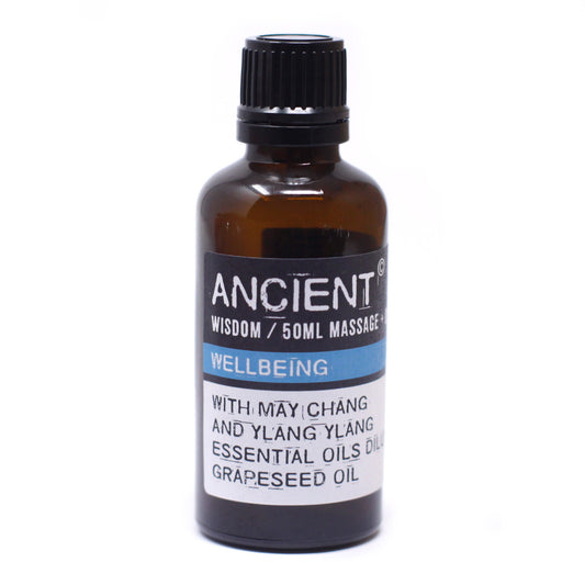 Wellbeing Massage Oil - 50ml - ScentiMelti Wax Melts