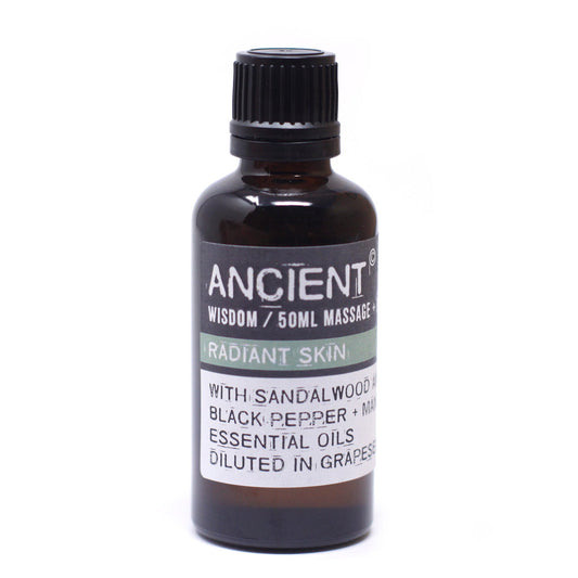 Radiant Skin Massage Oil - 50ml - ScentiMelti Wax Melts