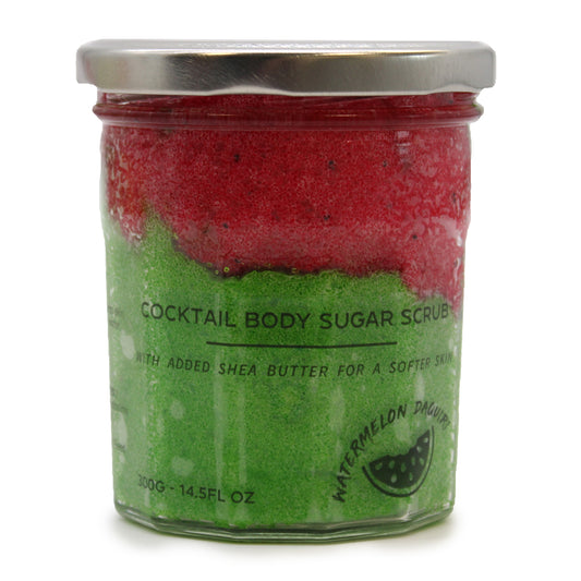 Fragranced Sugar Body Scrub - Watermelon Daquiri 300g - ScentiMelti Wax Melts