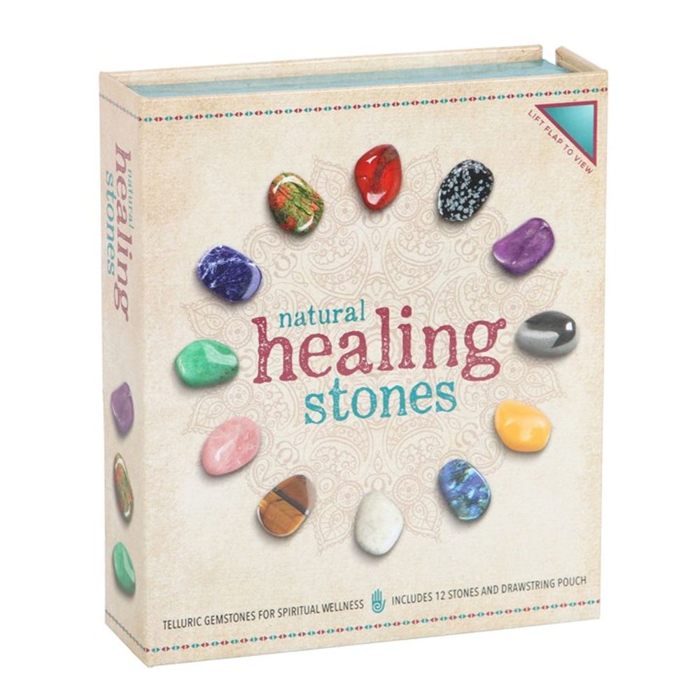 Set of 12 Natural Crystal Healing Gemstones - ScentiMelti Wax Melts