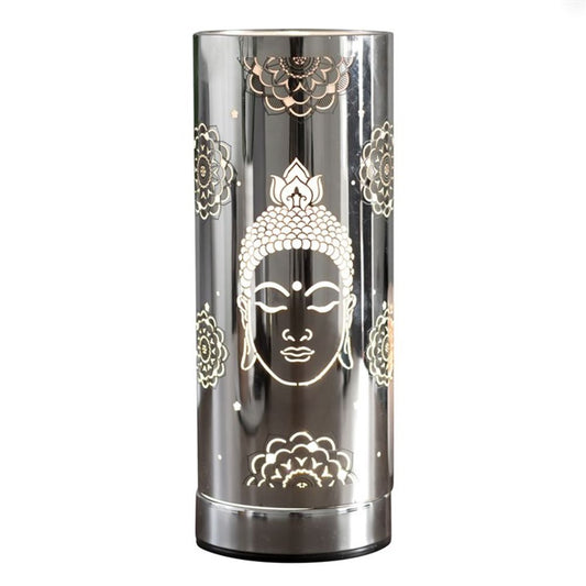 Silver Budda Mandala Electric Aroma Lamp - ScentiMelti Wax Melts