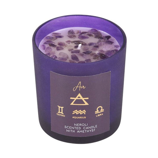 Air Element Neroli Crystal Chip Candle - ScentiMelti Wax Melts