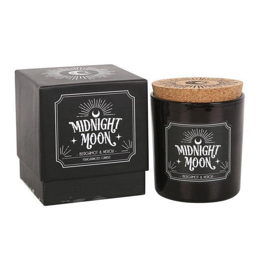 Midnight Moon Bergamot & Neroli Candle - ScentiMelti Wax Melts