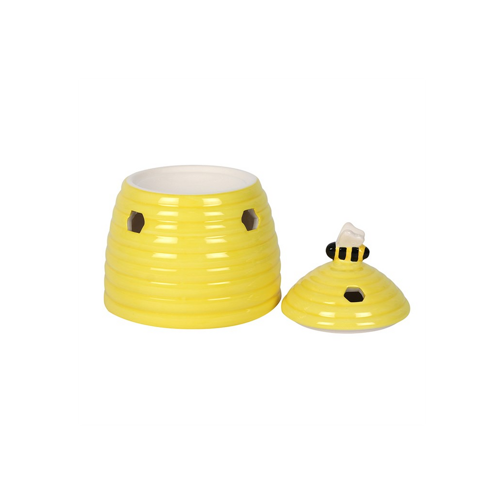 Yellow Beehive Oil Burner - ScentiMelti Wax Melts