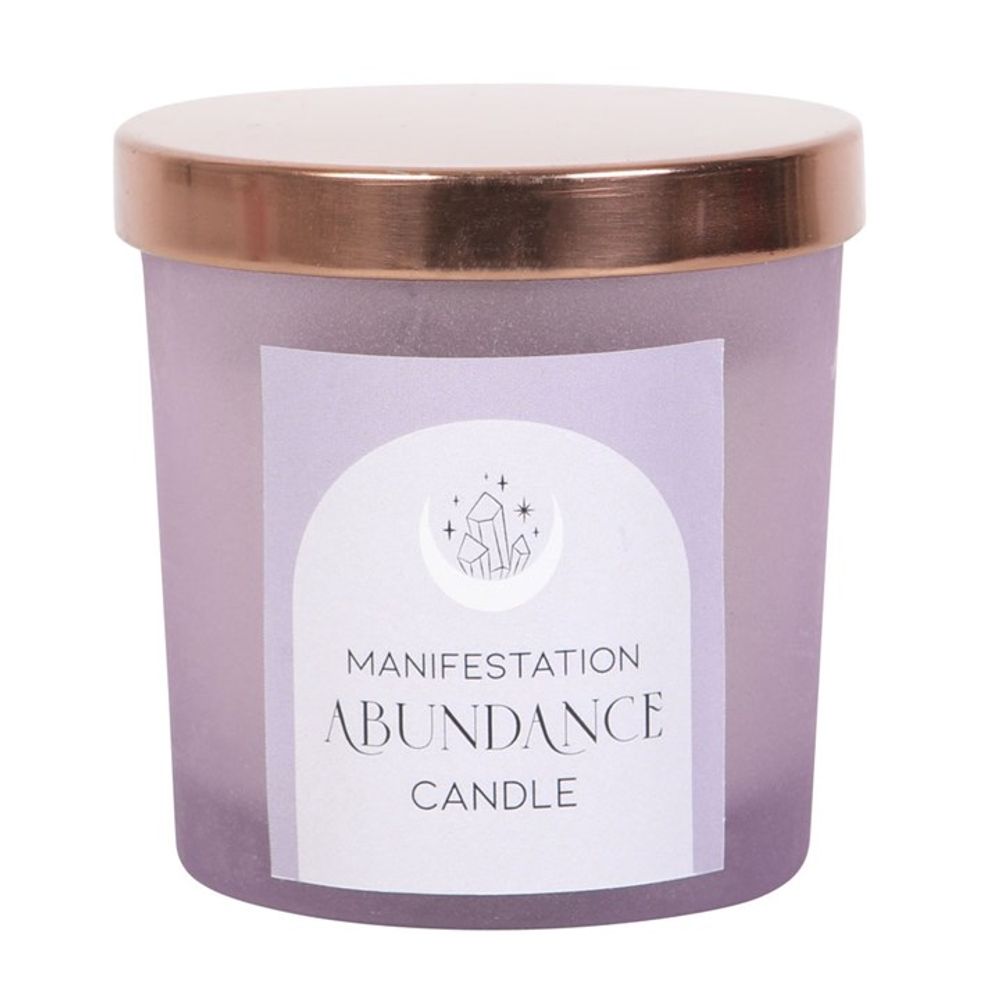 Abundance French Lavender Crystal Chip Candle - ScentiMelti Wax Melts